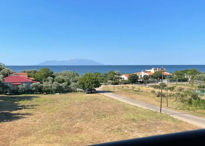 Φωτεινό Studio Με Θεα Θάλασσα